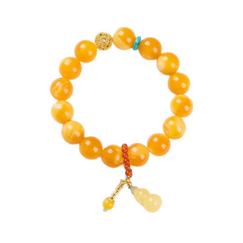Honey Amber Bracelet - The Earth Element