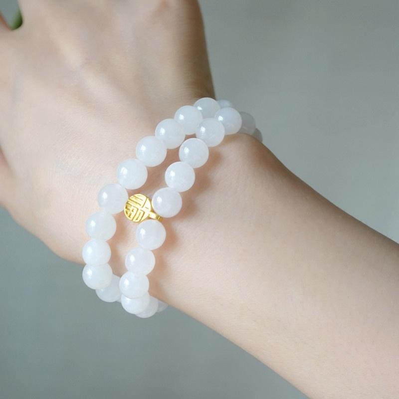 White Jade Bracelet - The Metal Element