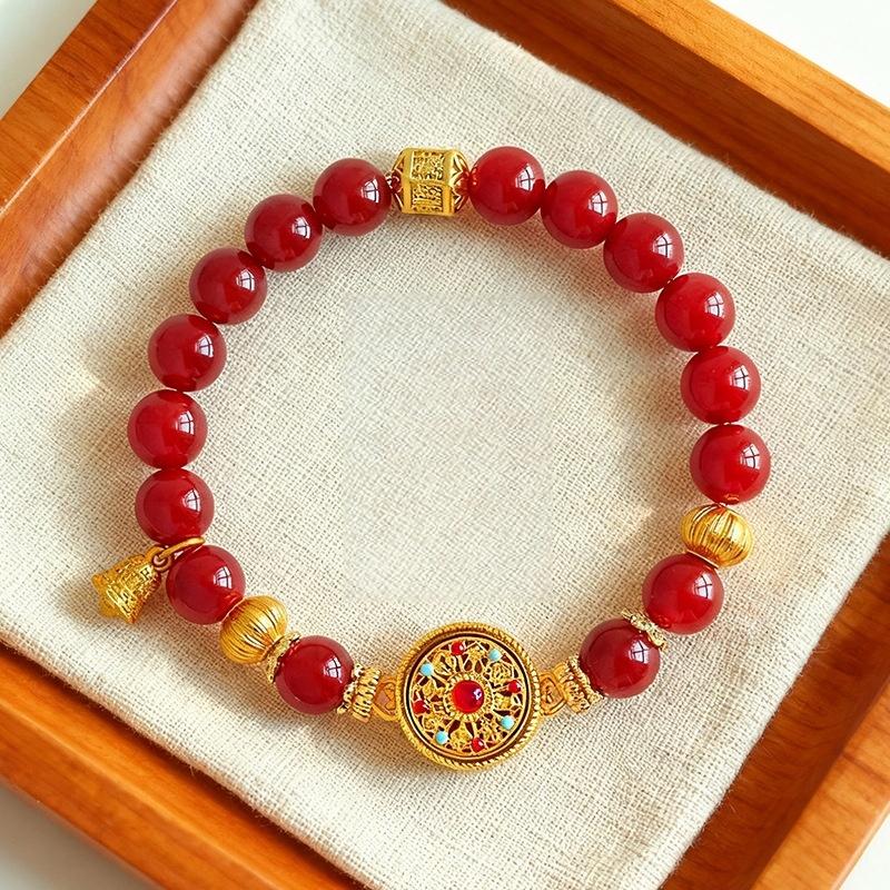 South Red Agate Bracelet - The Fire Element