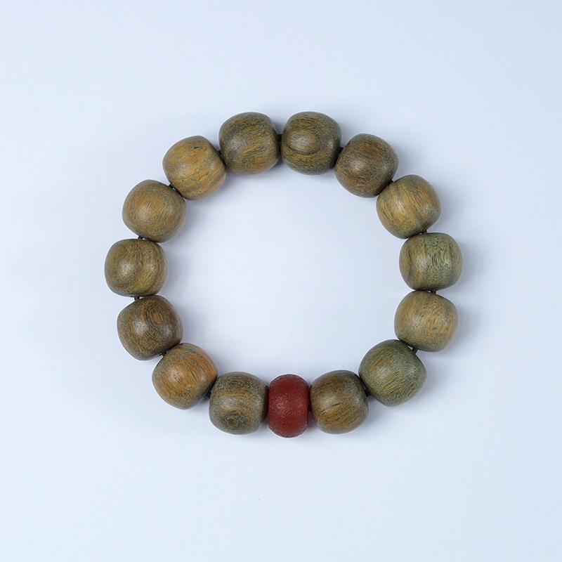 Green Sandalwood Bracelet - The Wood Element