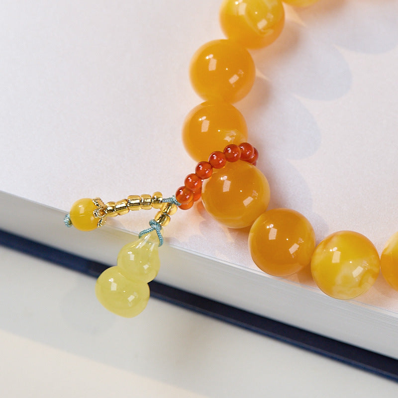 Honey Amber Bracelet - The Earth Element