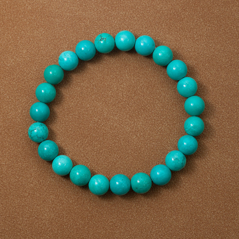 Turquoise Blue Bracelet - The Wood Element